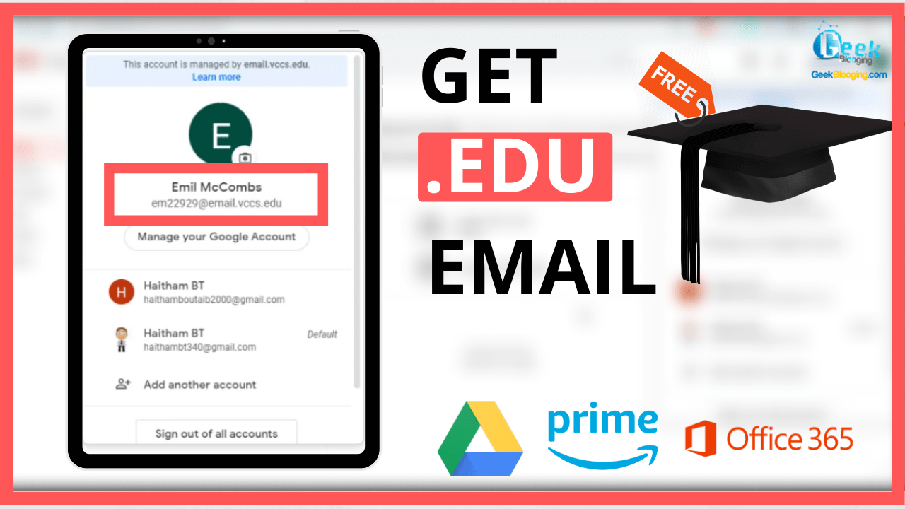 edu email address example