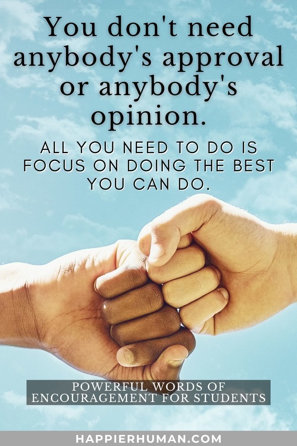 encourage participation message
