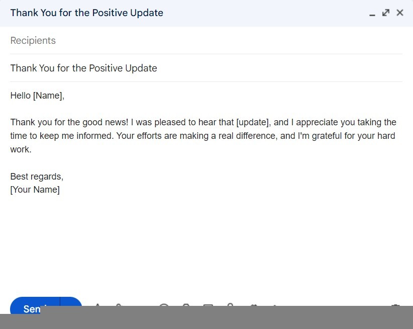 good news in email