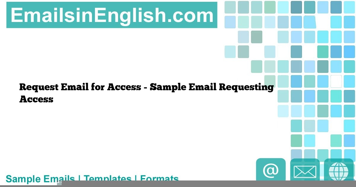 request access email