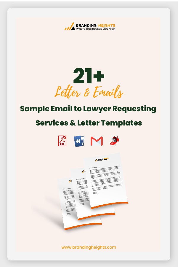 sample email to lawyer requesting services