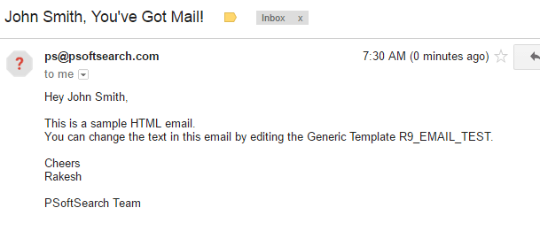 what is a generic email